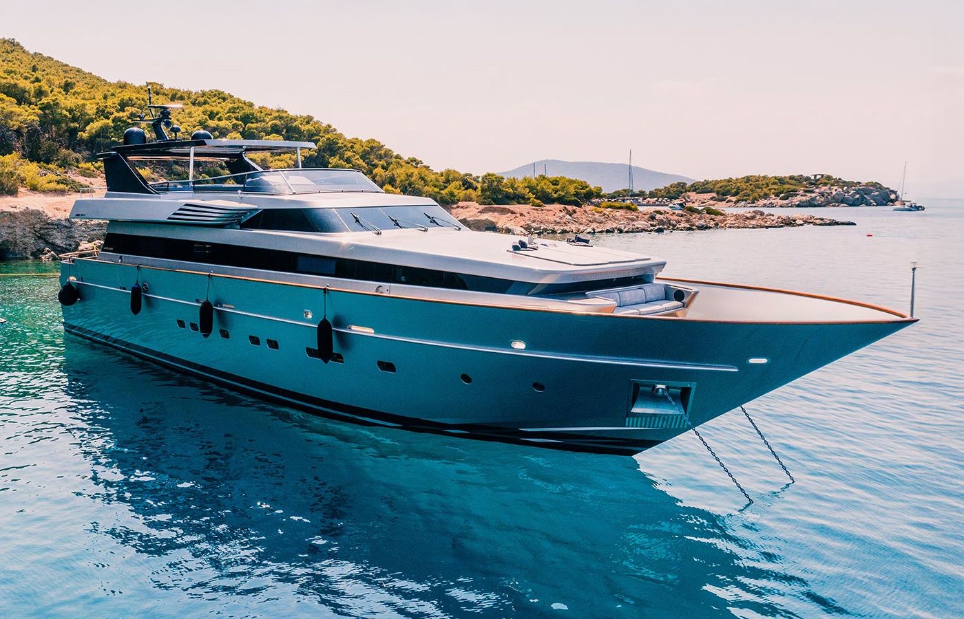 OVAL yacht for charter (Cantieri di Pisa, 31.1m, 2006)